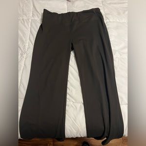 XL Olive Green/Brown flared pants